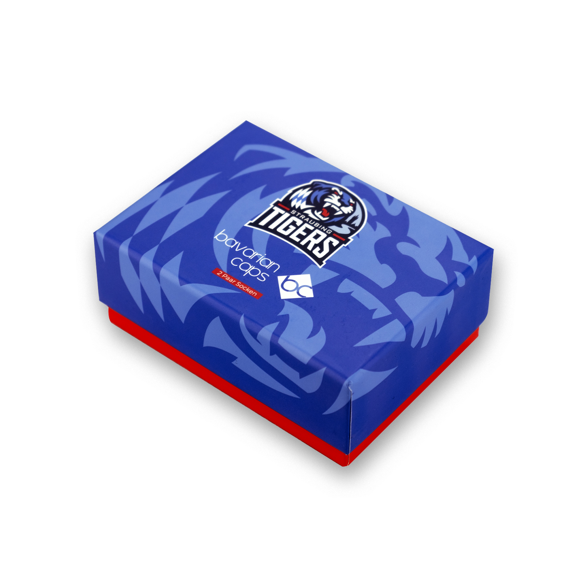 Sockenbox SR Tigers Sockenbox Tigers in blau mit Logo