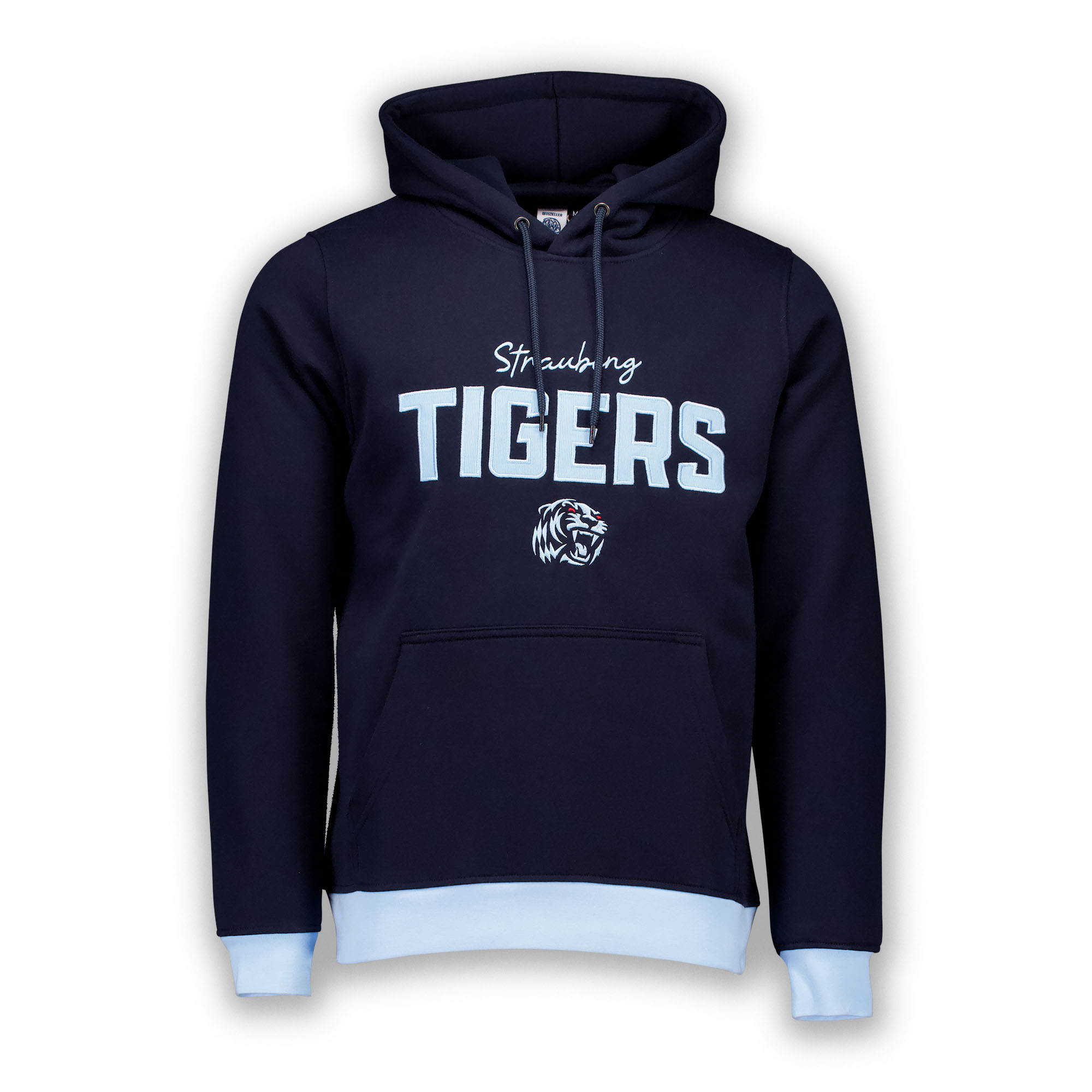 Hoodie Tigers Hoodie Tigers blau weiß mit Logo